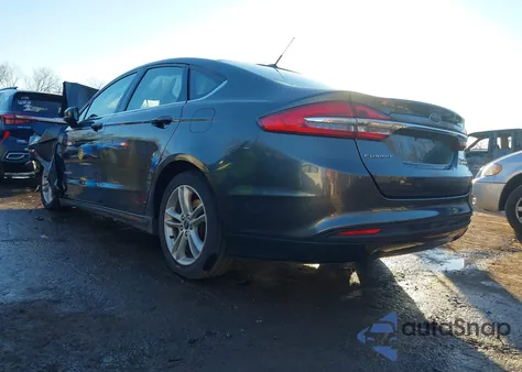 2018 Ford Fusion Hybrid Se from USA, damaged, VIN 3FA6P0LU0JR191480